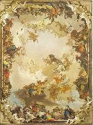 Giovanni Battista Tiepolo Allegory of the Planets and Continents oil painting reproduction